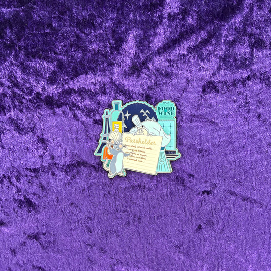 Remy & Emile EPCOT International Food & Wine Festival 2026 Passholder Pin | Limited Release