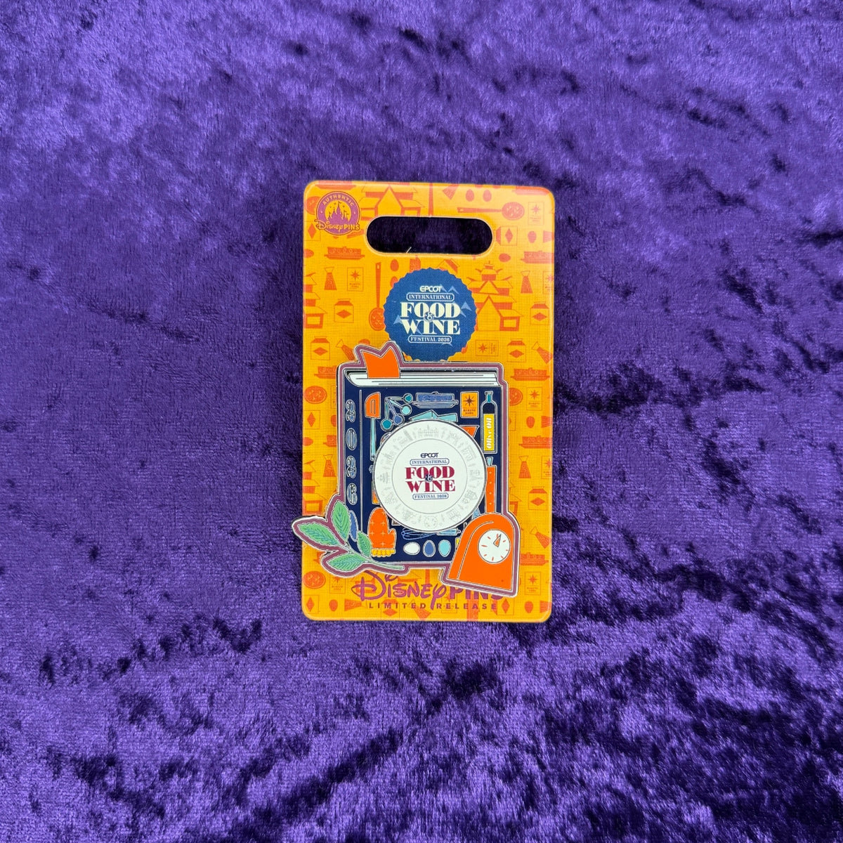 Recipe Book EPCOT International Food & Wine Festival 2026 Pin | Limited Release