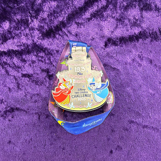 runDisney Three Good Fairies Two Course Challenge 2025 Pin | LE1800