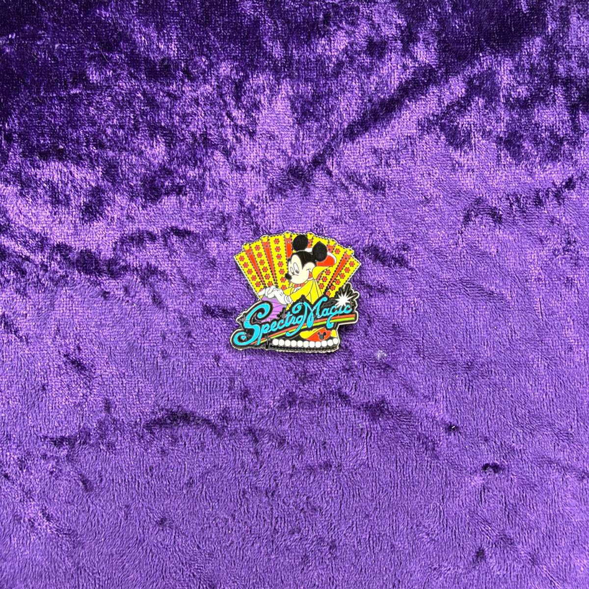 Mickey Mouse SpectroMagic Pin | WDW Cast Lanyard Series 3 | Night Time Shows