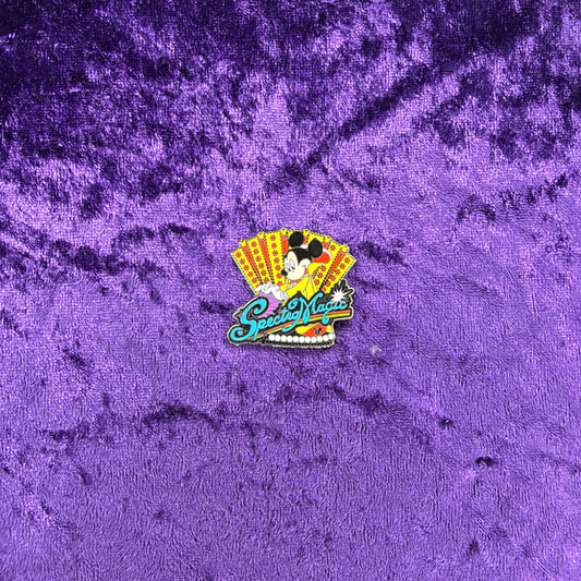 Mickey Mouse SpectroMagic Pin | WDW Cast Lanyard Series 3 | Night Time Shows