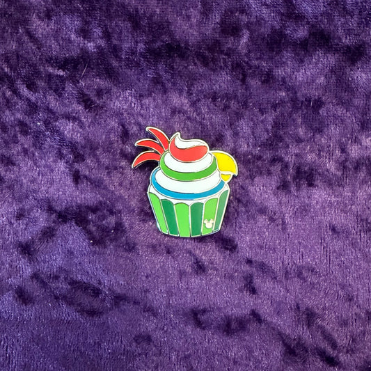 Tiki Bird Cupcake Chaser Pin | Disneyland Resort 2026 Wave A Hidden Disney