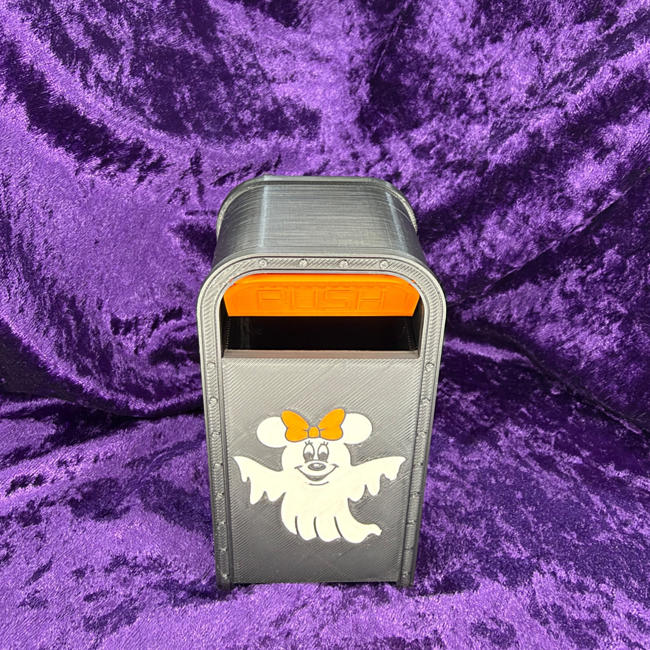 Modular Mini Trash Can with Interchangeable Faceplate