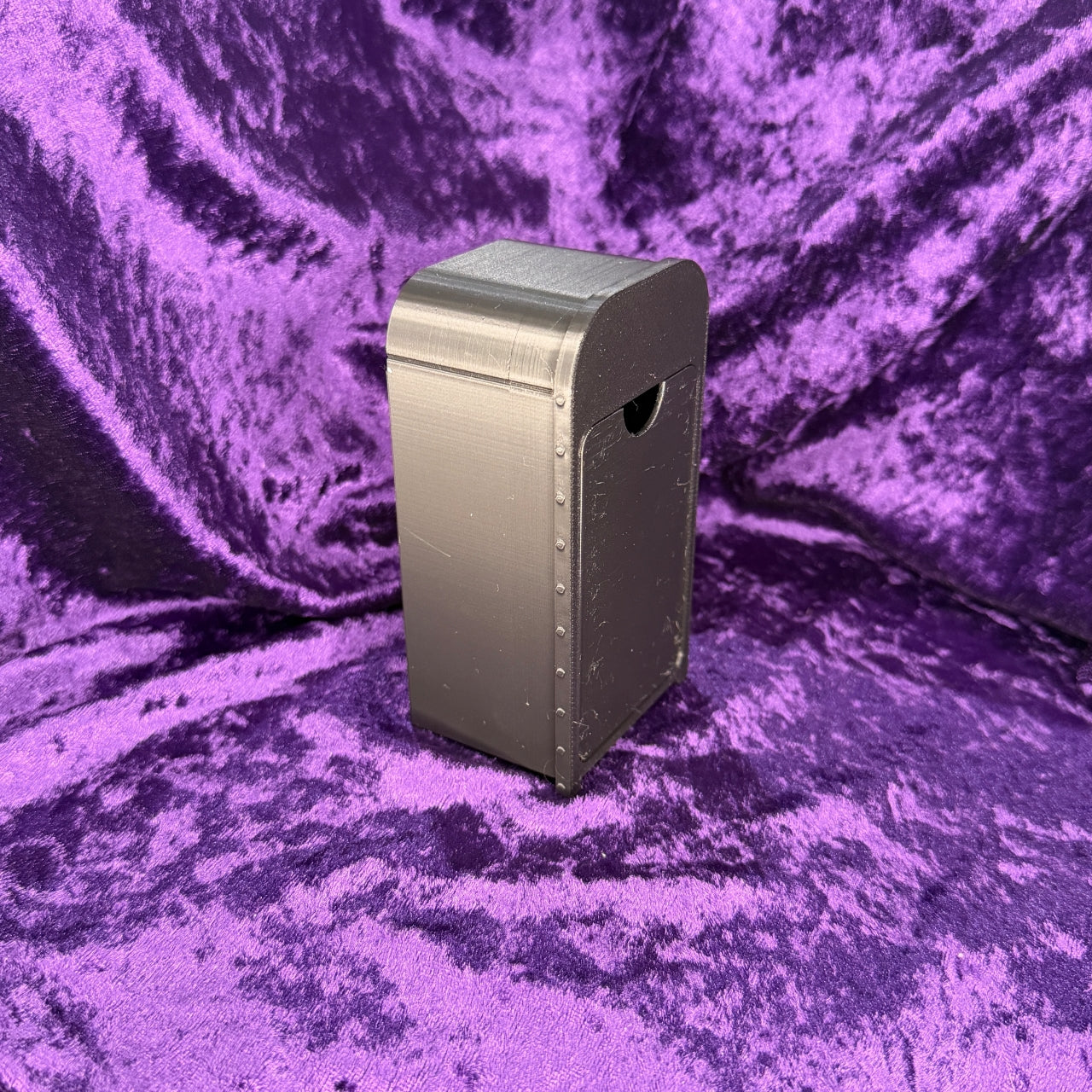 Modular Mini Trash Can with Interchangeable Faceplate