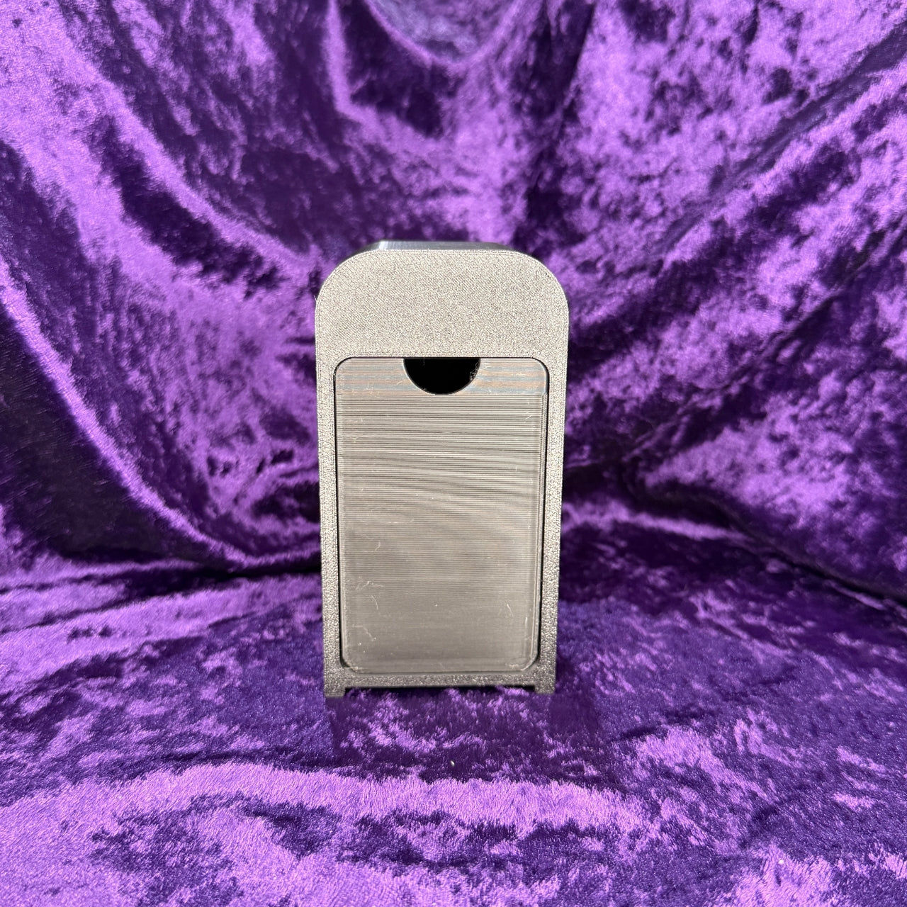 Modular Mini Trash Can with Interchangeable Faceplate