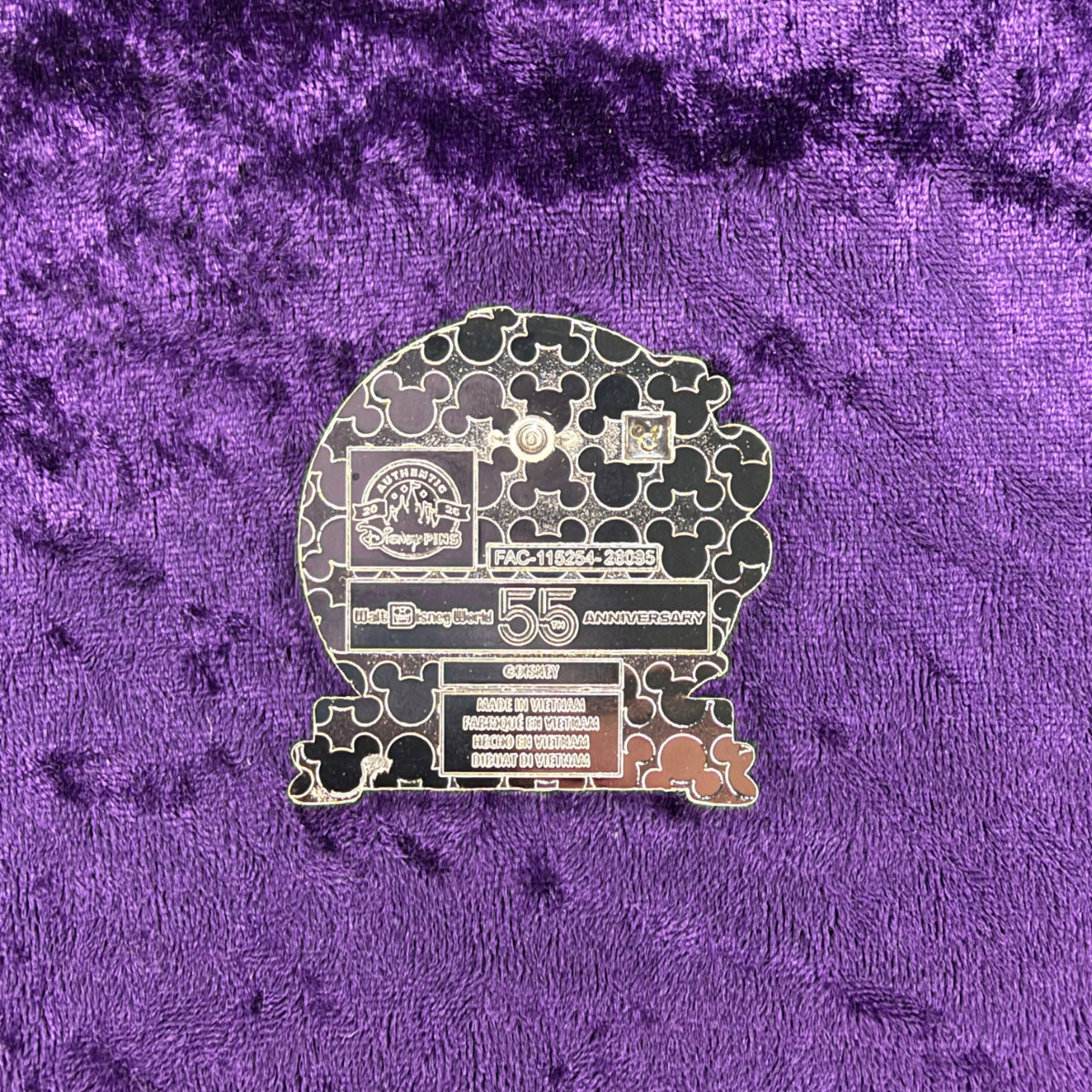 Mickey Mouse Walt Disney World 55 Magical Years Pin | Disney Parks