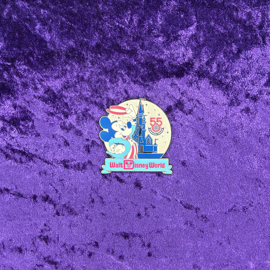 Mickey Mouse Walt Disney World 55 Magical Years Pin | Disney Parks