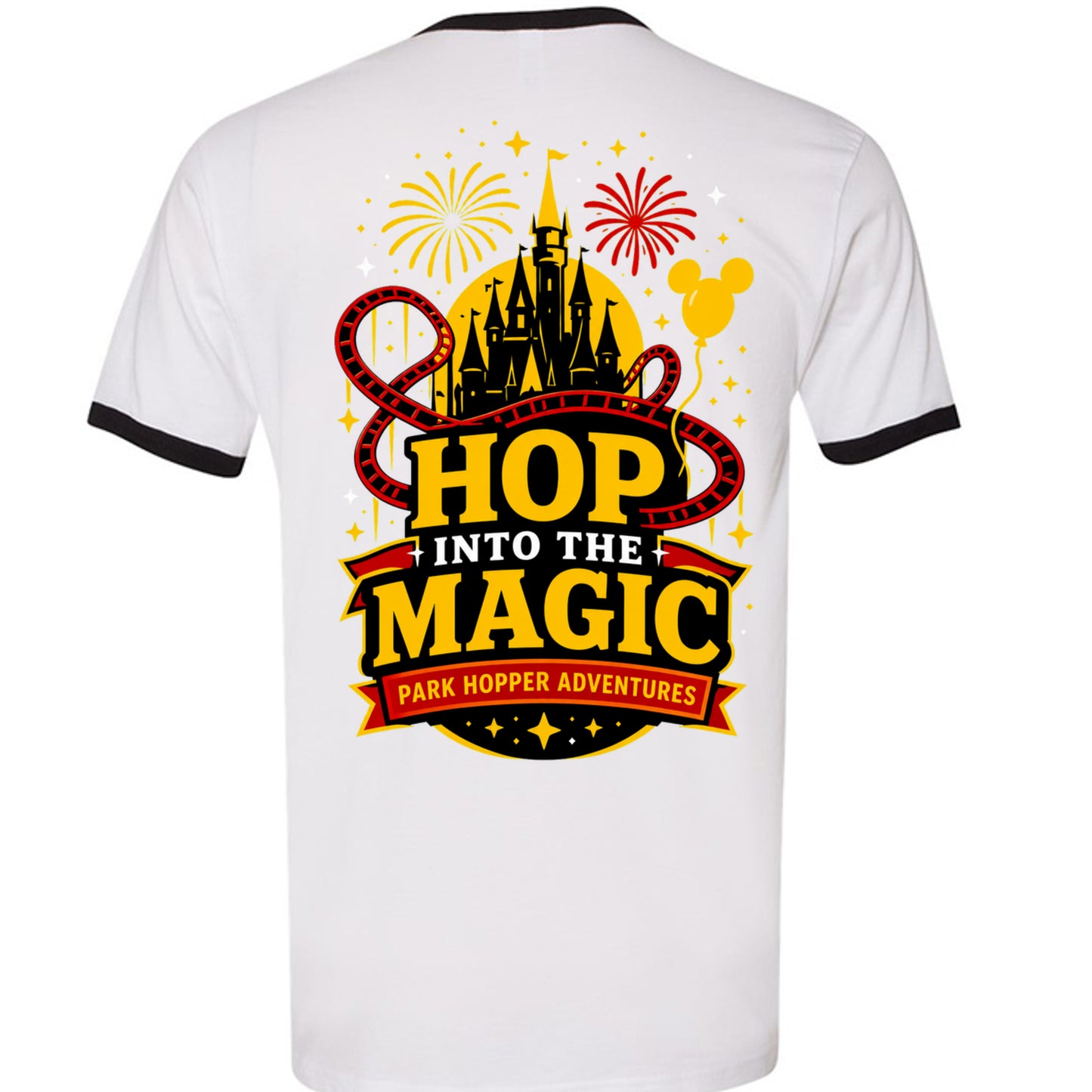 WHITE/ BLACK - 3604 - BACK