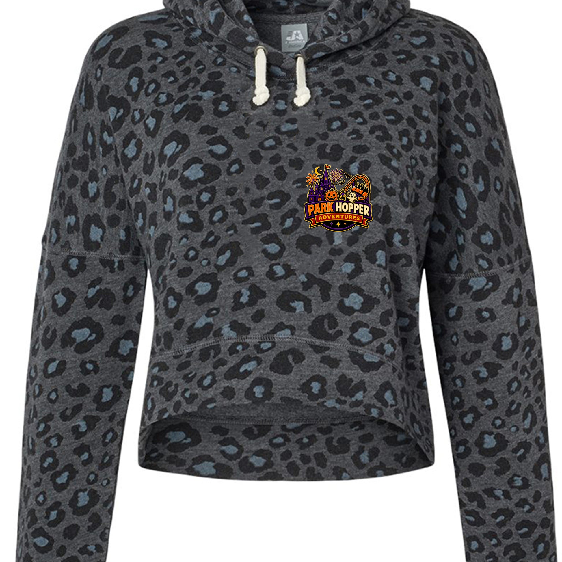 Black Leopard Triblend - 8853 - FRONT