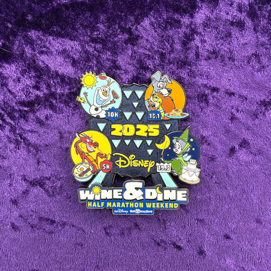 runDisney Jumbo Wine & Dine Half Marathon Weekend 2025 Pin | LE1600